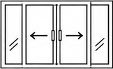 Dual Sliding Door